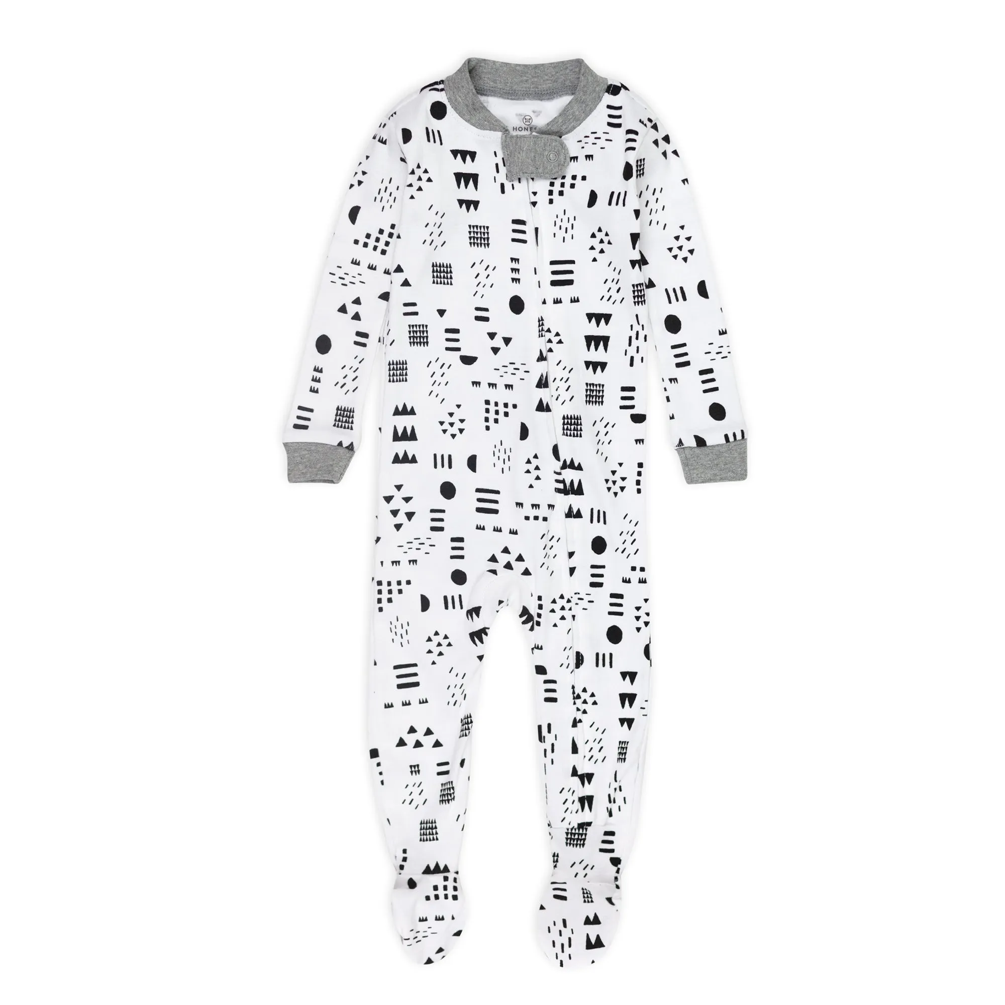 2-Pack Organic Cotton Snug-Fit Footed Pajamas