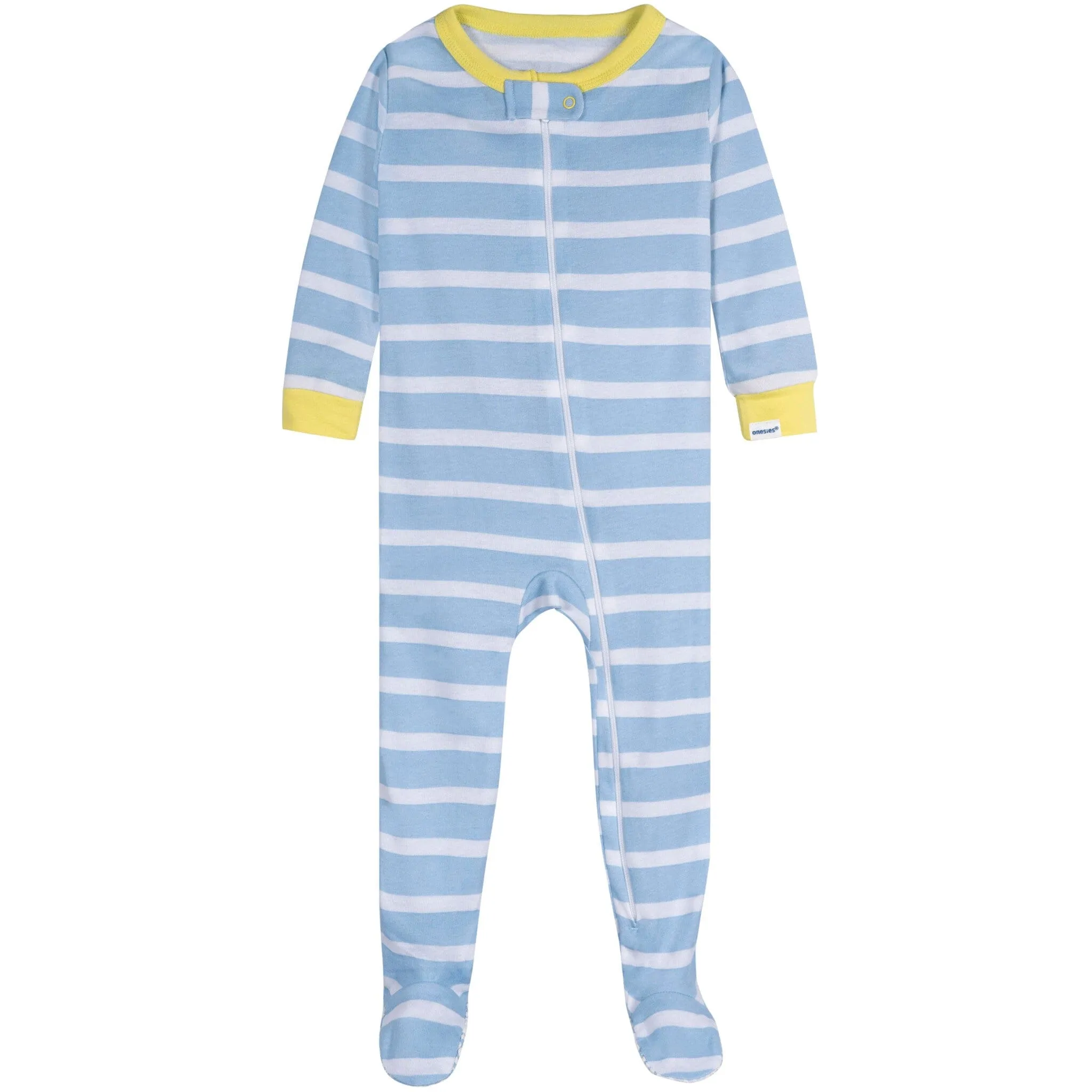 4-Pack Baby Boys Gators Snug Fit Footed Pajamas