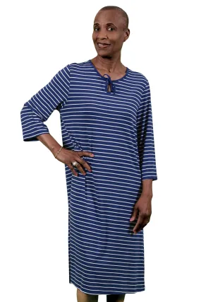 Adaptive Nightgown - Lea | Indigo