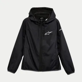 ALPINESTARS WOMENS TREQ WINDBREAKER JACKET - BLACK