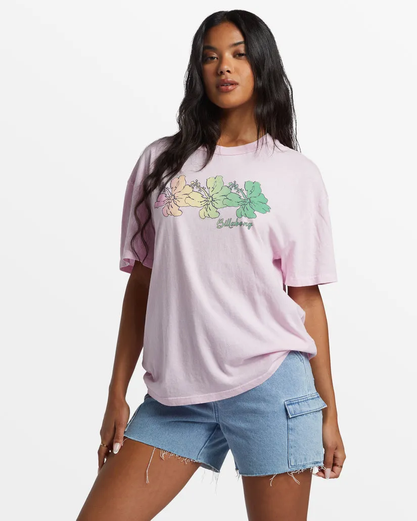 Billabong Aloha All Day Tee-Sweet Pink