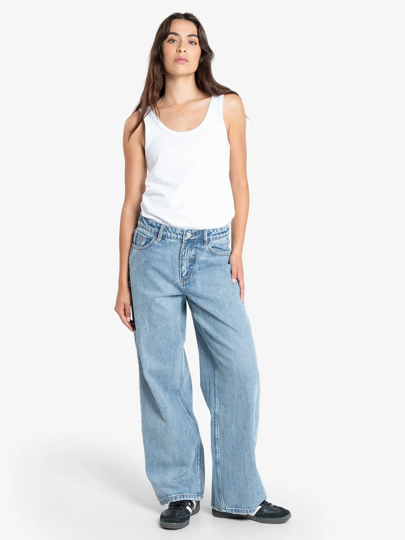 Billie Low Jean - Vintage Timeworn Blue