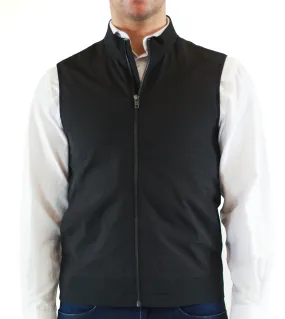 Black Crepe Light Weight Vest