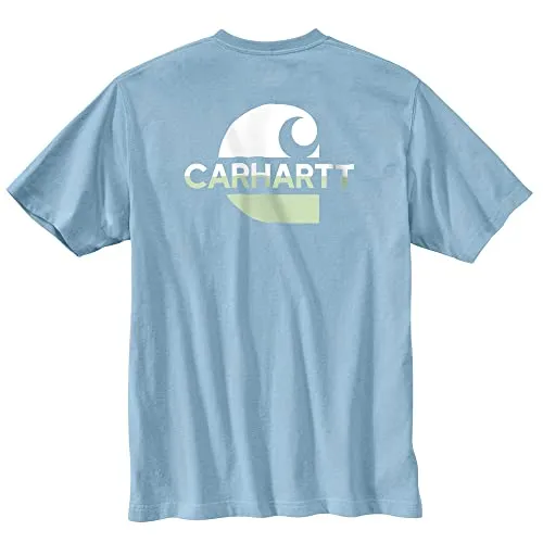 Carhartt 105710 Men's Loose Fit Heavyweight Short Sleeve C Graphic T-Shirt