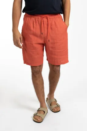 Chili Relaxed Waist Linen Short