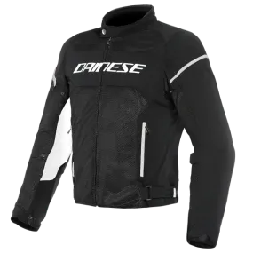 DAINESE AIR FRAME D1 BLACK/BLACK/WHITE TEXTILE JACKET