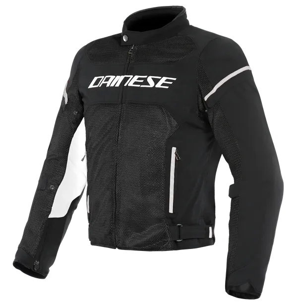 DAINESE AIR FRAME D1 BLACK/BLACK/WHITE TEXTILE JACKET