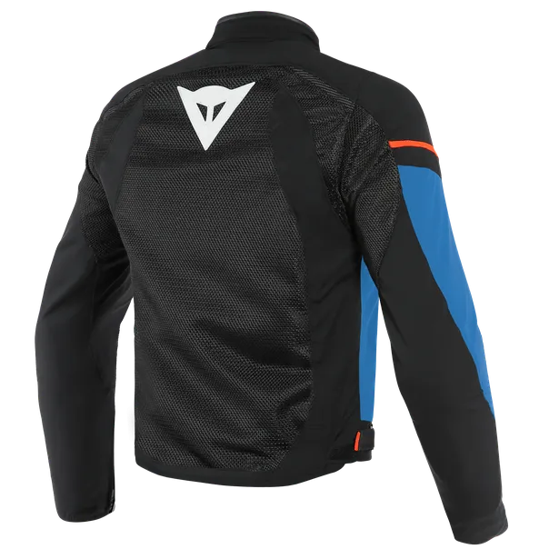 DAINESE AIR FRAME D1 BLACK/LIGHT BLUE/FLURO RED TEXTILE JACKET