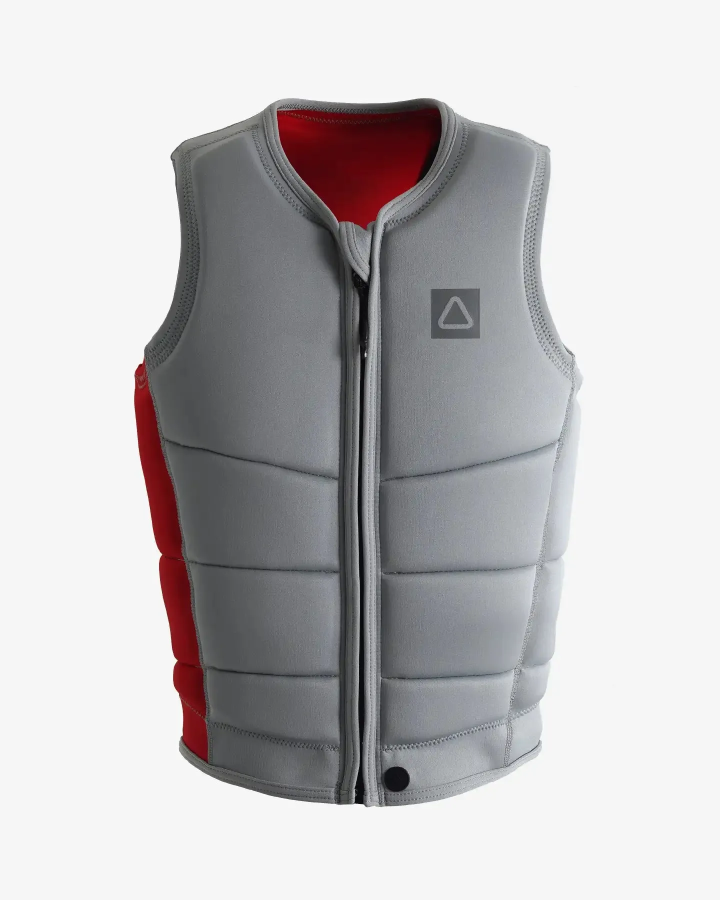 Follow Corp Impact Vest - Light Grey/Red