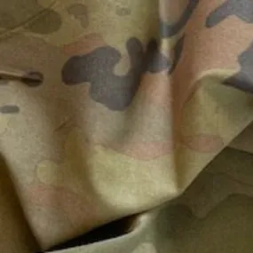 Gold Shimmer Multicam Camouflage Stretch Woven - SKU 7034