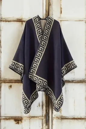 Greek key shawls