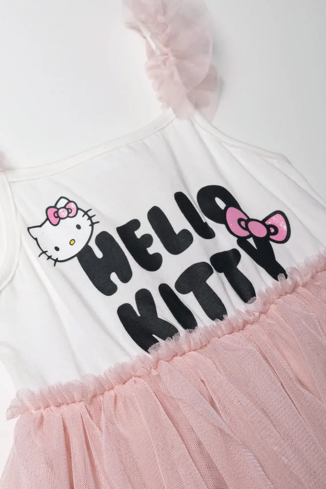 Hello Kitty Tulle Dress Pink