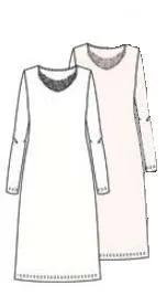 Hope Long Sleeve Nightgown (in stock, 3-day dispatch)