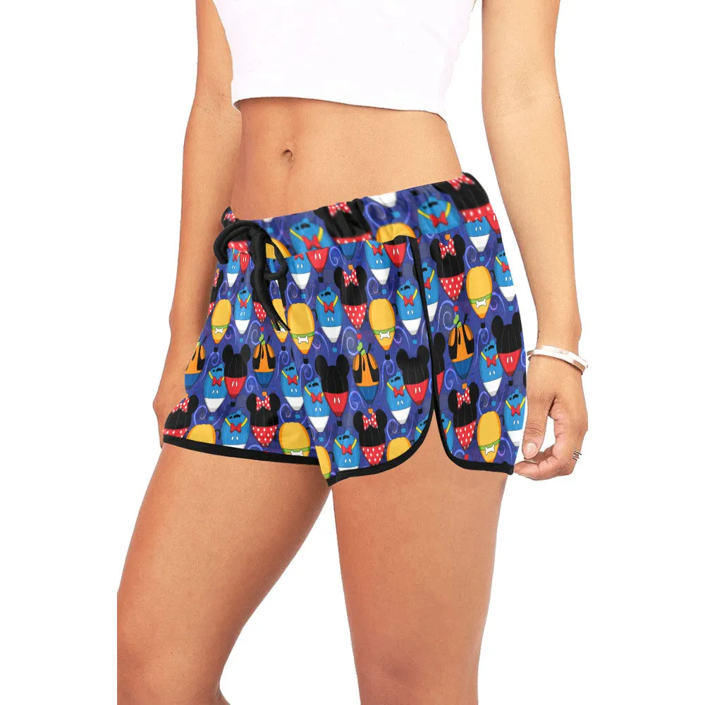 Hot Air Balloons Women's Relaxed Shorts