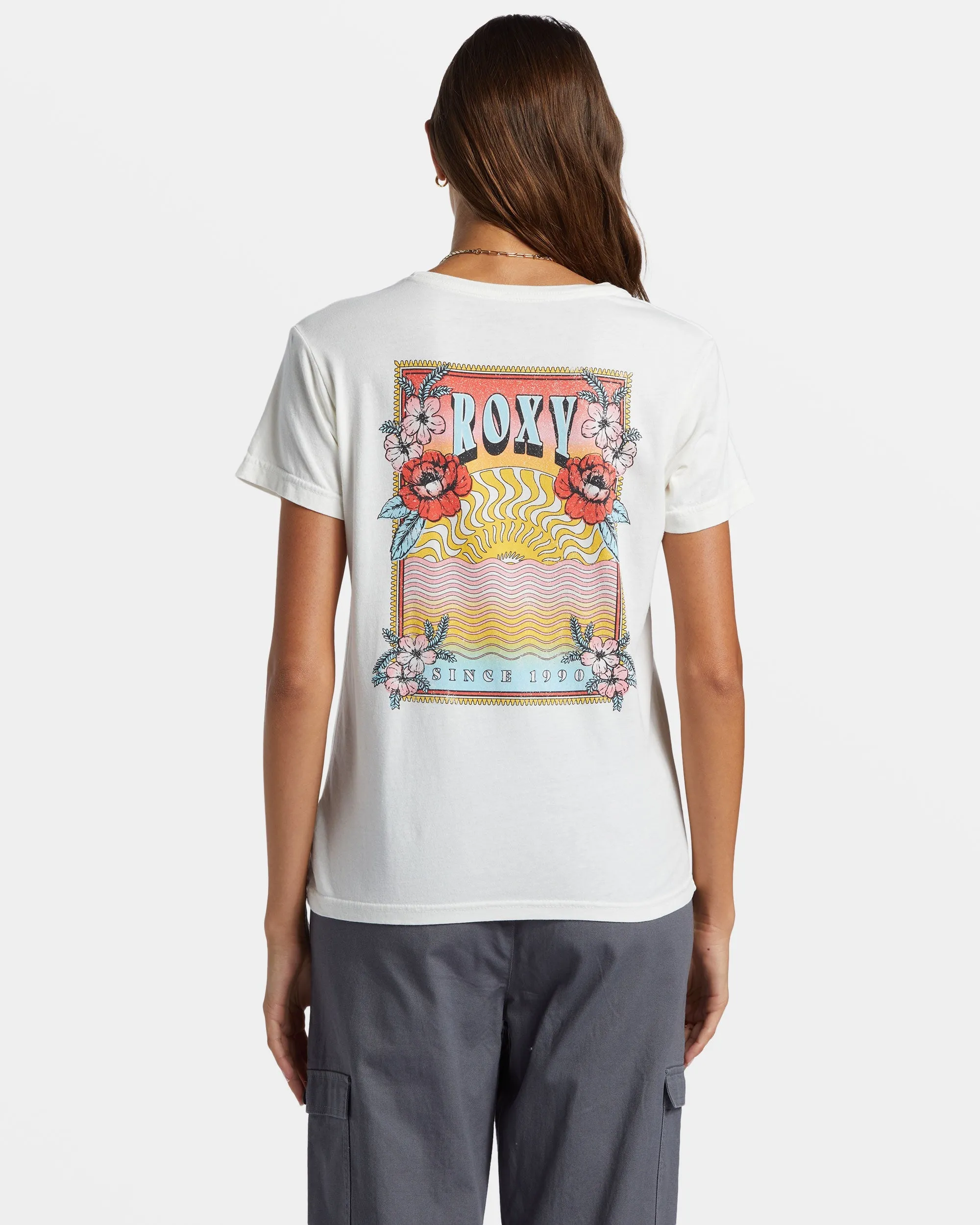 Iconic Sun Boyfriend T-Shirt - Snow White