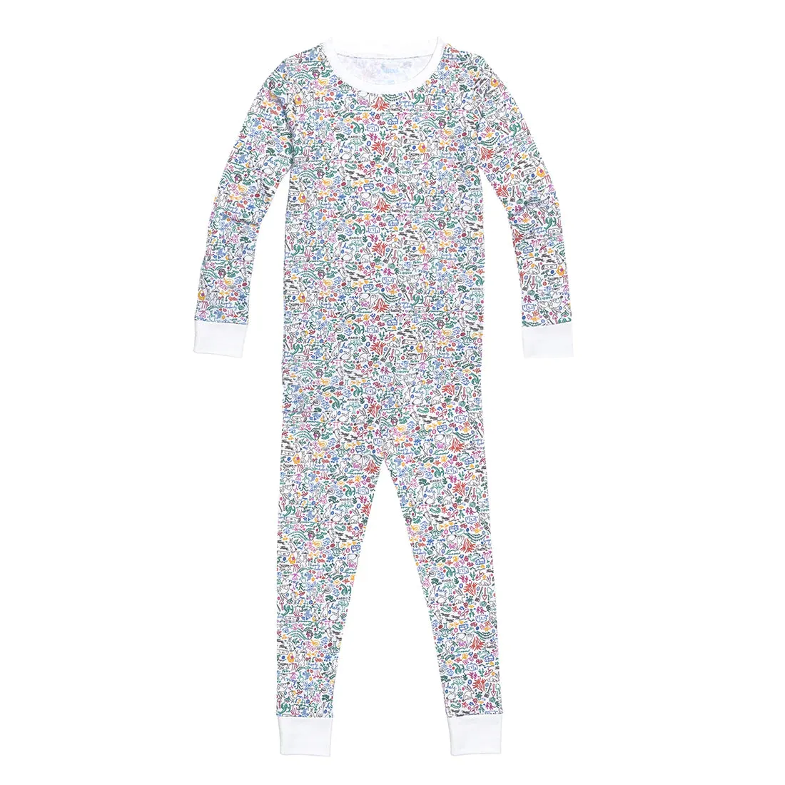 Joy Street Kids Pajamas in Bunny Garden