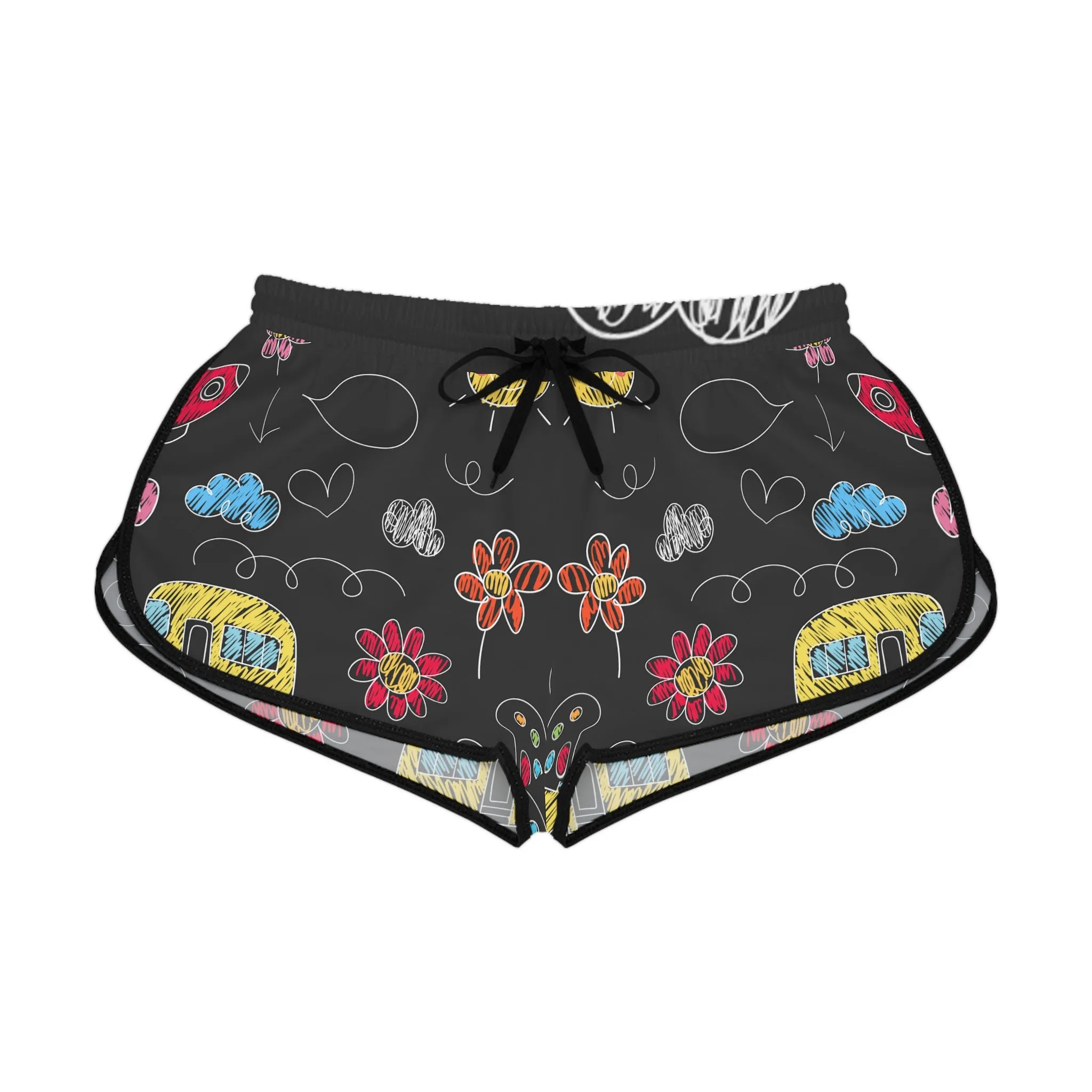 Kids Doodle Playground - Inovax Women's Relaxed Shorts