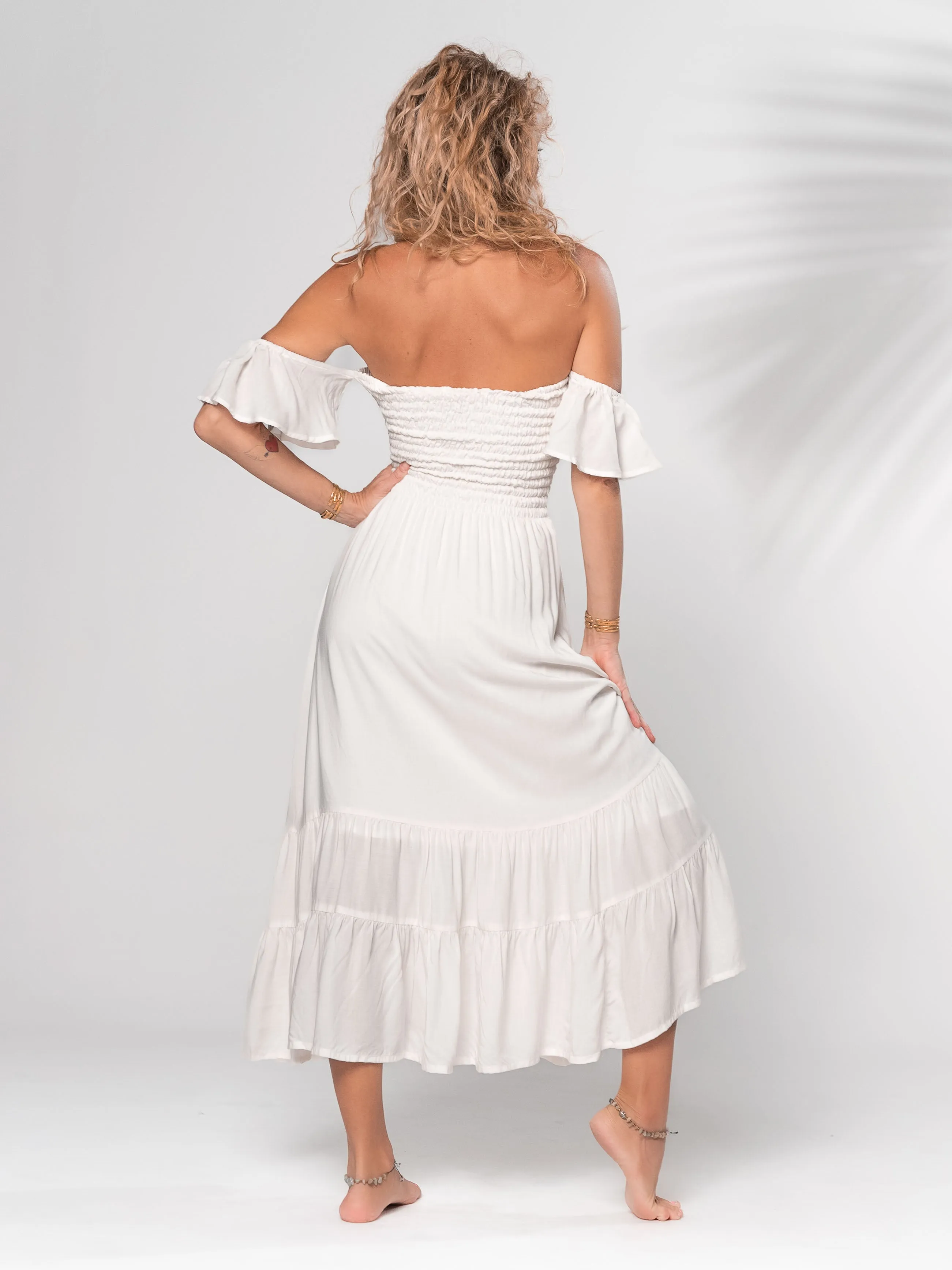 Luna Dress - Ivory