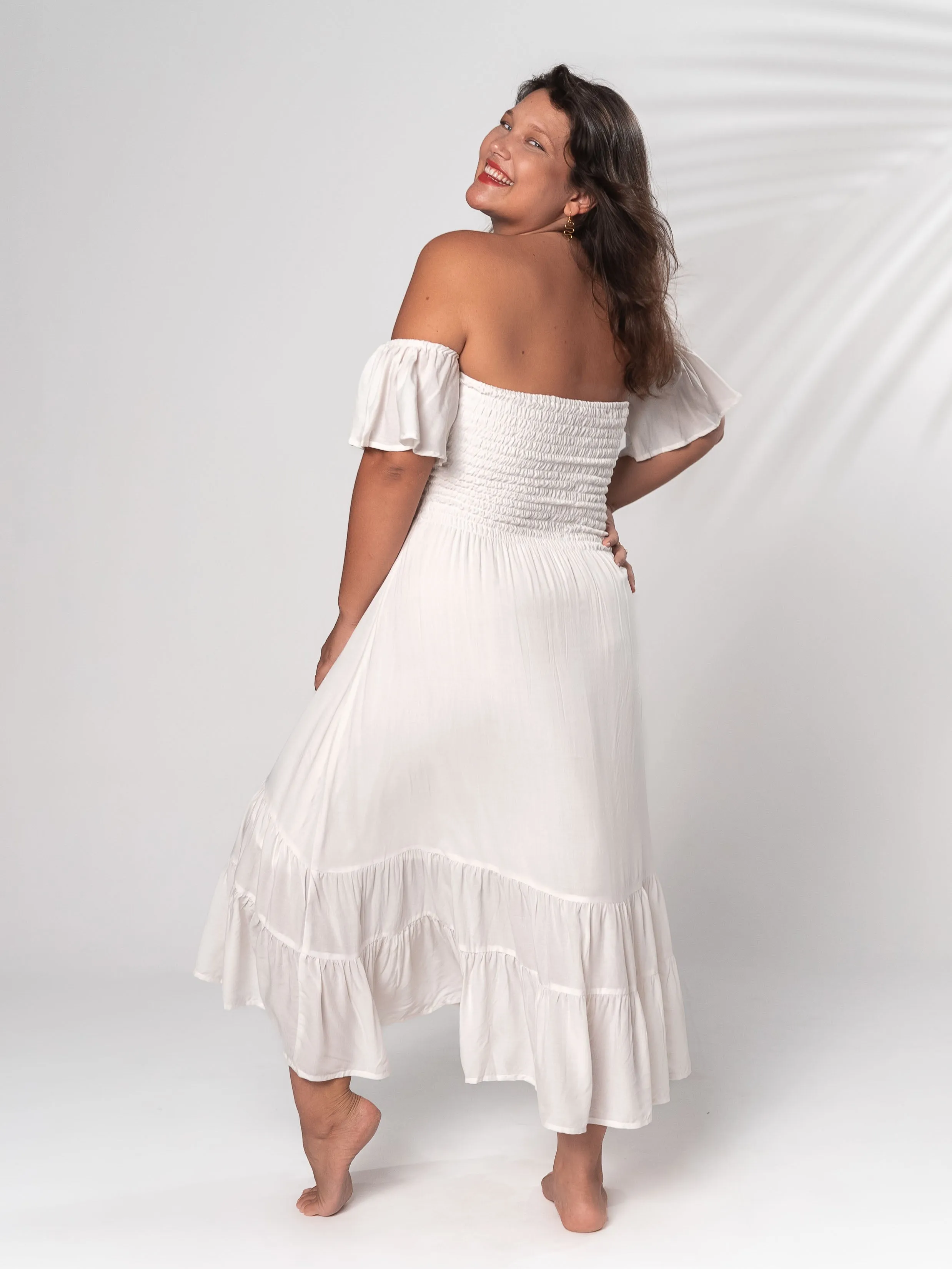 Luna Dress - Ivory