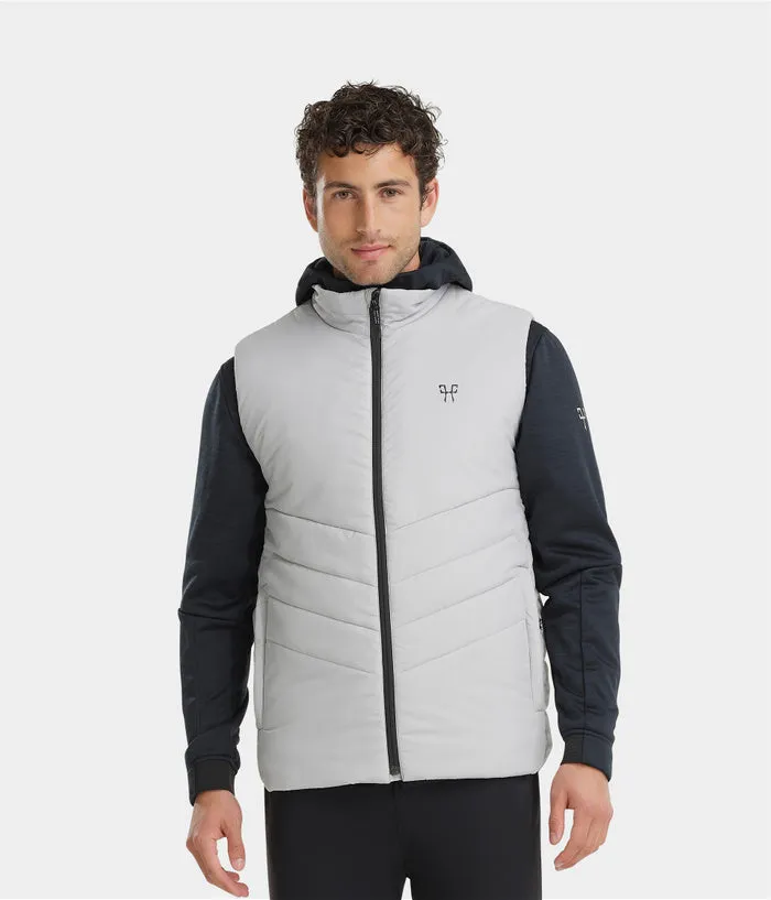 Men's Heated Vest E-Kelvin Light Grey