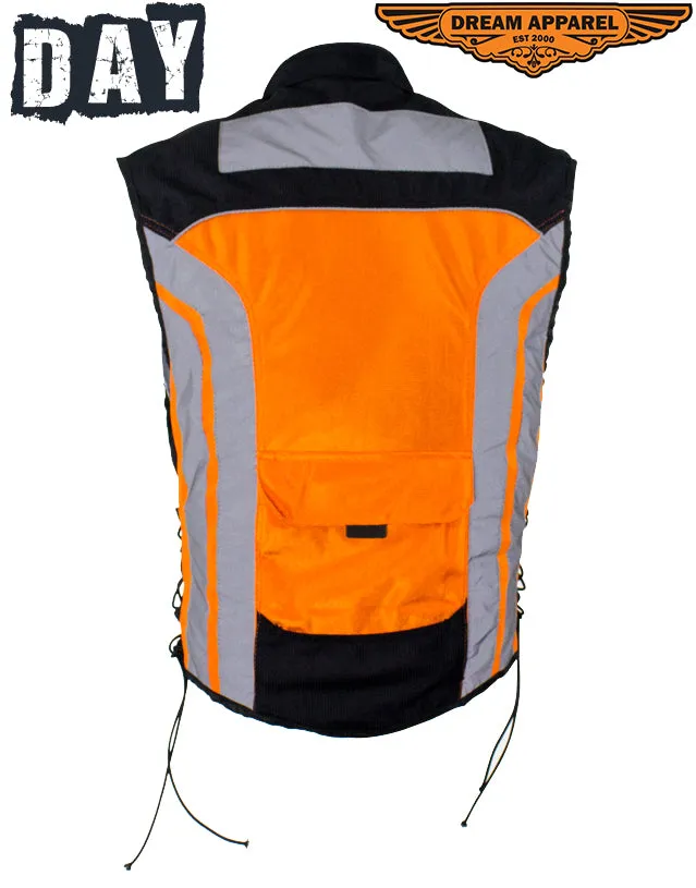 Mens Light Weight Reflective Vest