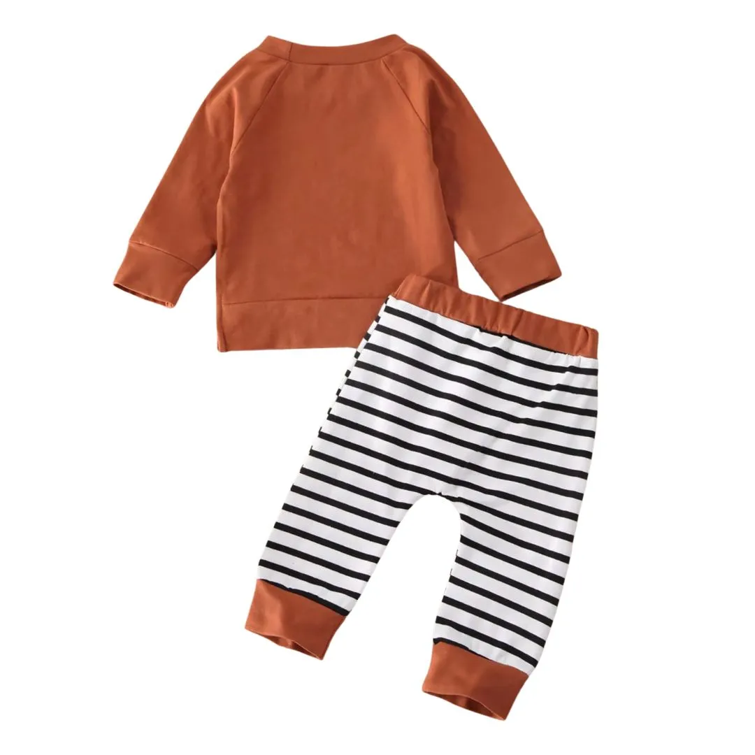 Noah Striped Pants Set