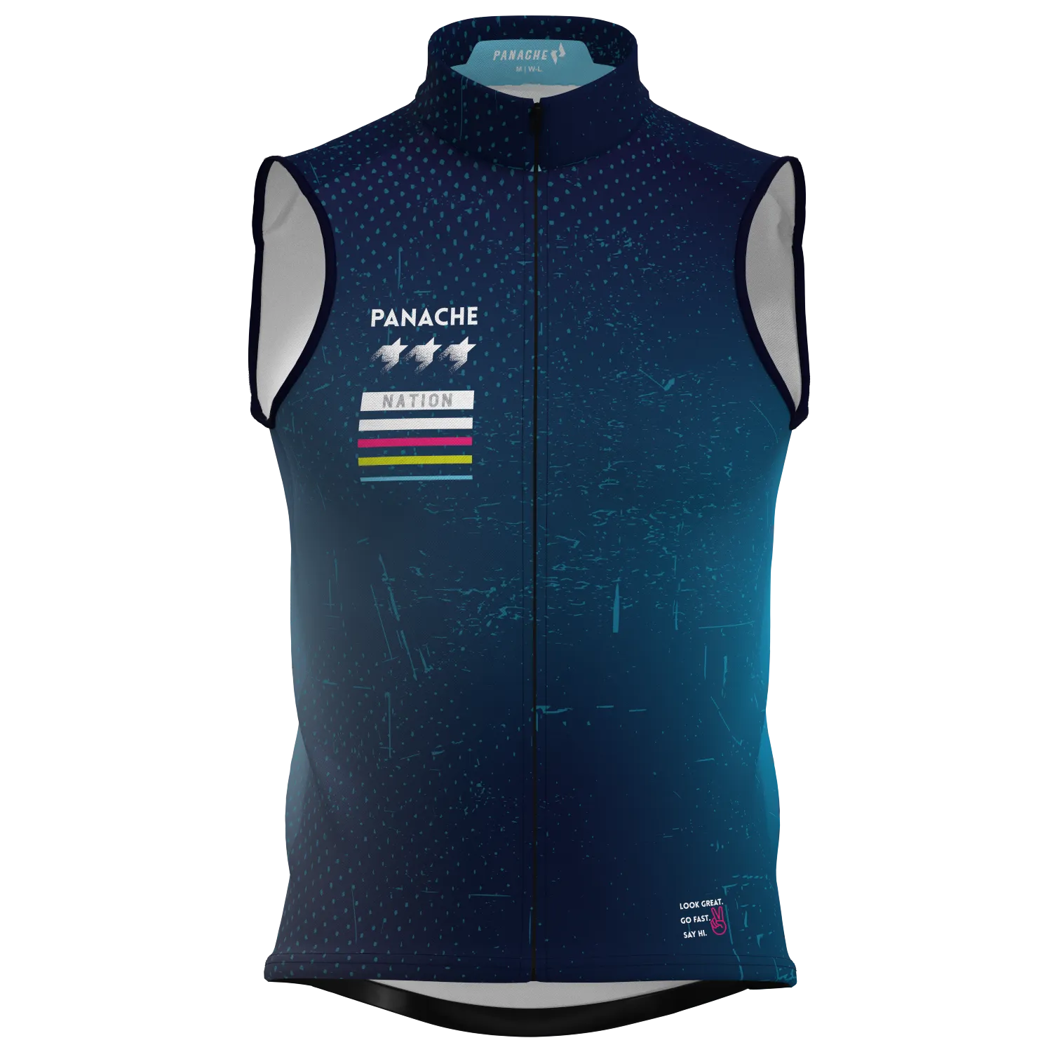 PANACHE NATION25 - Pro Wind Vest - MIDNIGHT