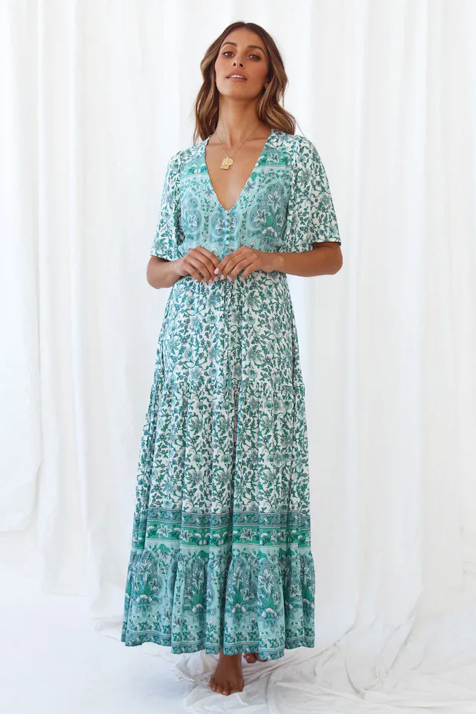 Playful And Unexpected Maxi Dress