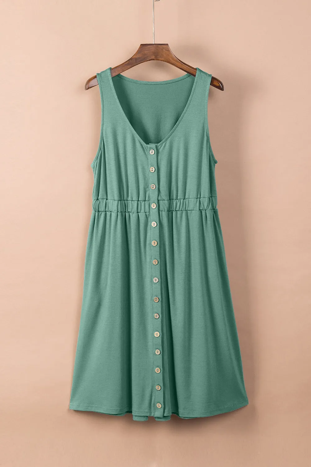 Playful Pursuit Button Down Dress