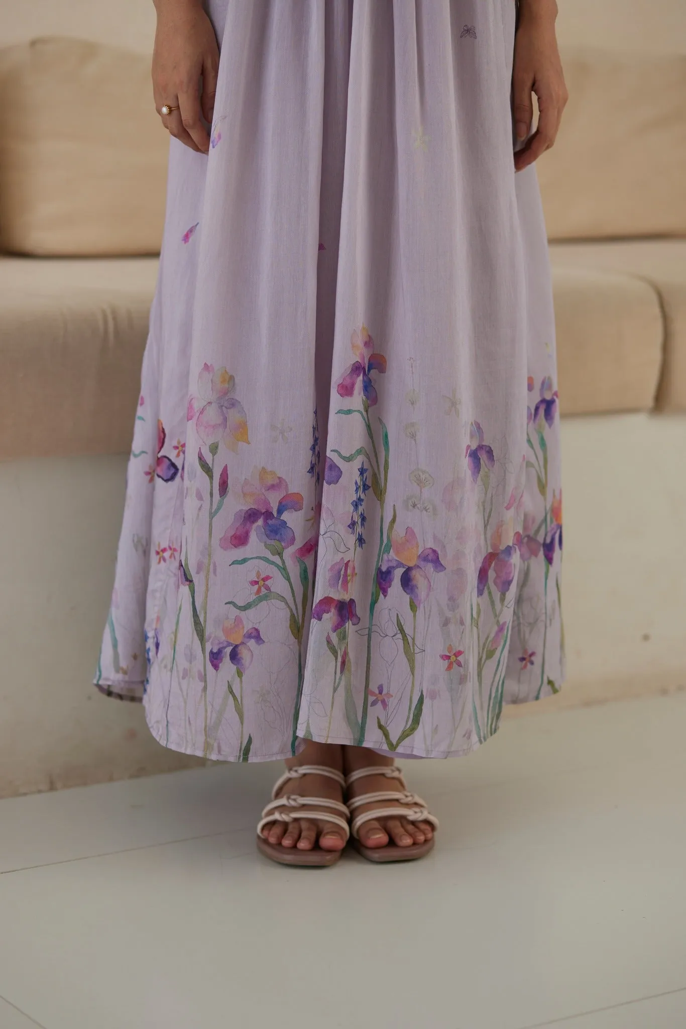 Playful Surprises Mauve Dress