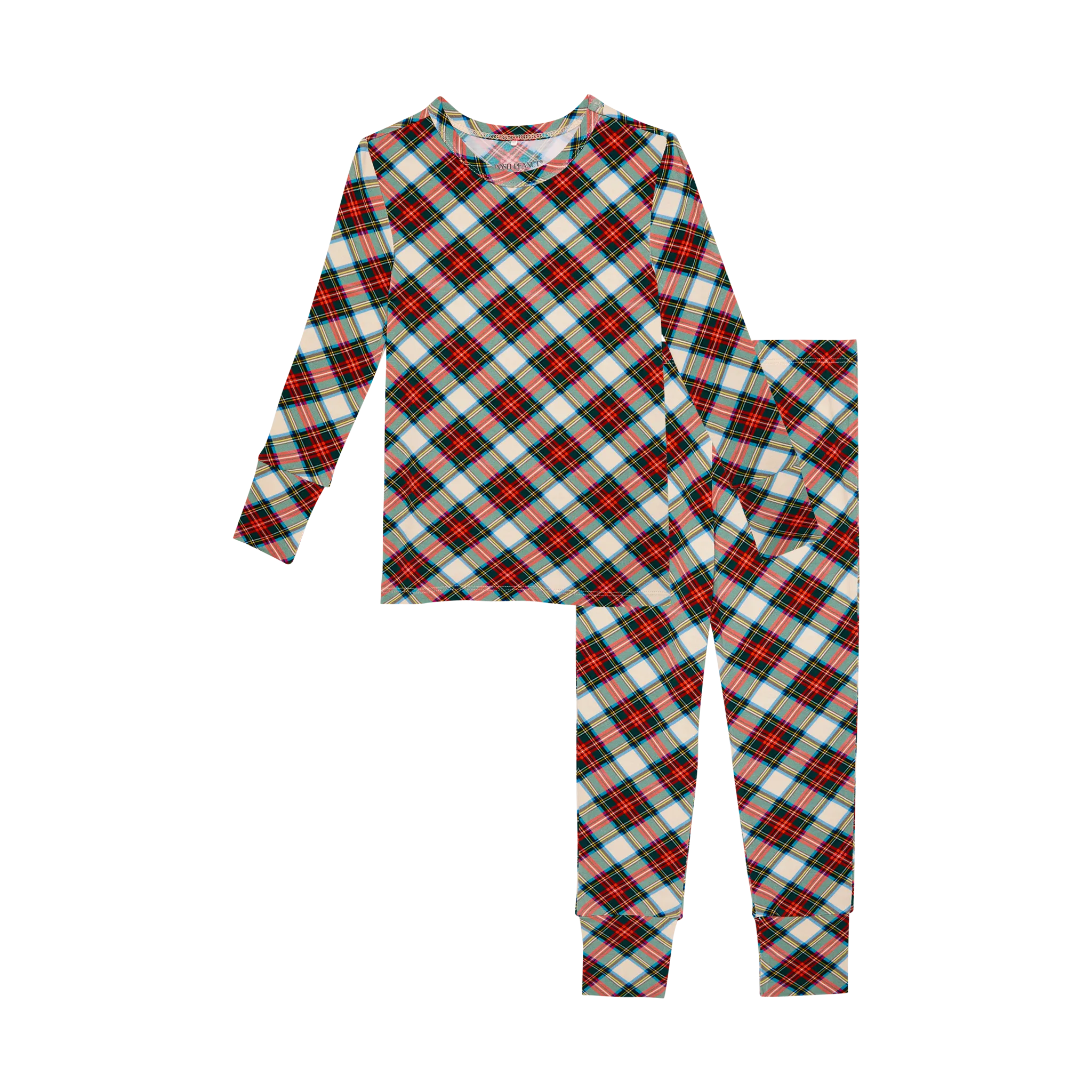 Posh Peanut Basic Long Sleeve Loungewear Pajama & Pants in Marqui