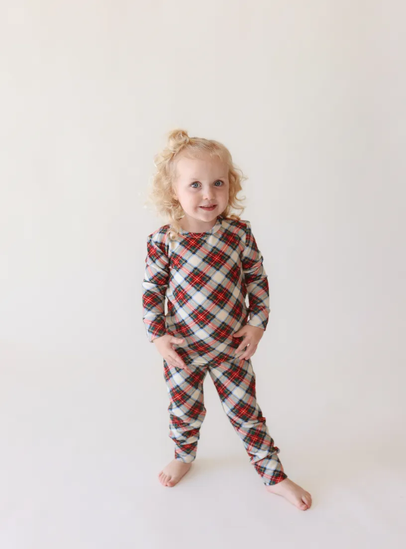 Posh Peanut Basic Long Sleeve Loungewear Pajama & Pants in Marqui