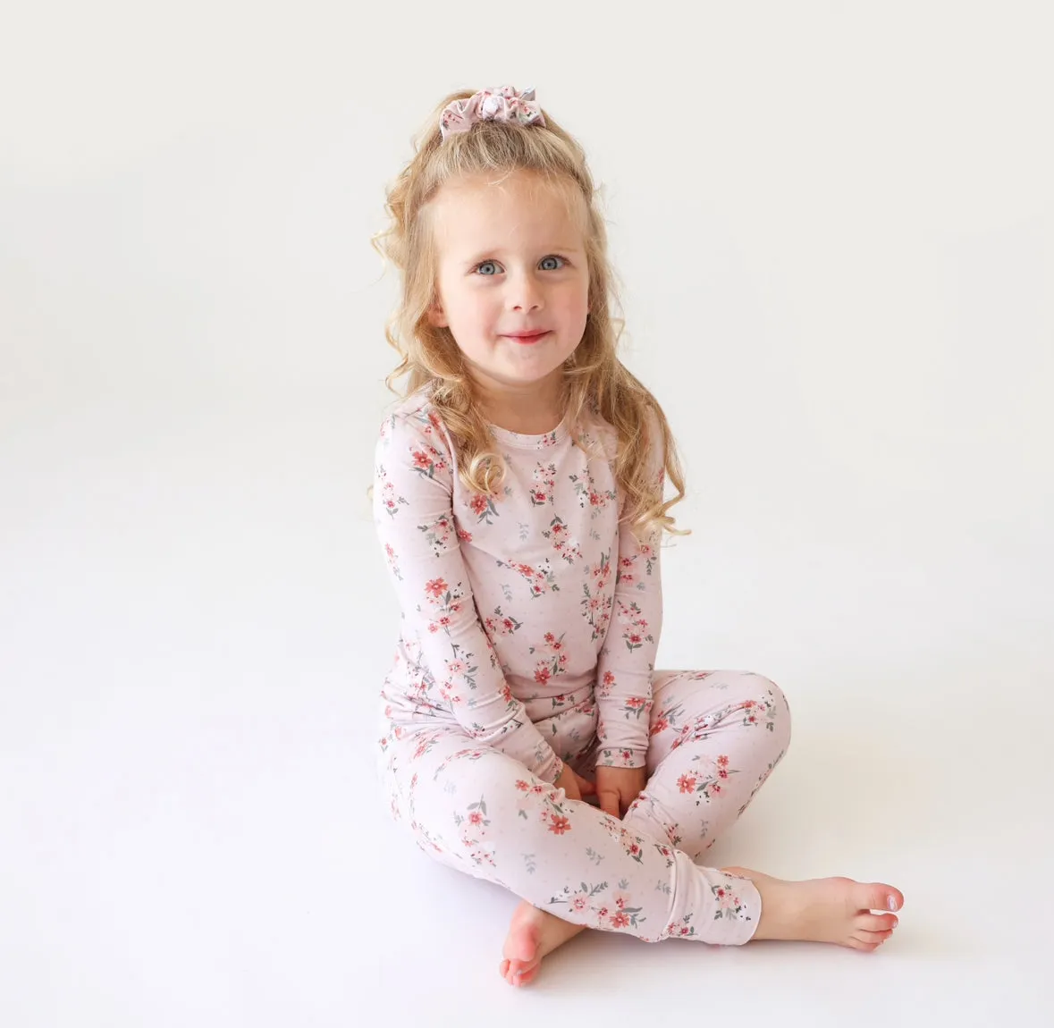 Posh Peanut Basic Long Sleeve Pajamas - London