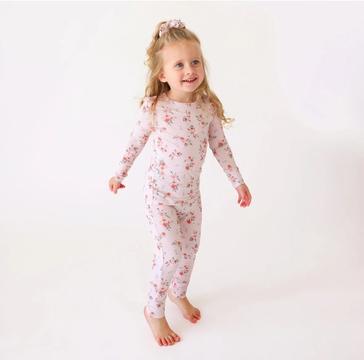 Posh Peanut Basic Long Sleeve Pajamas - London