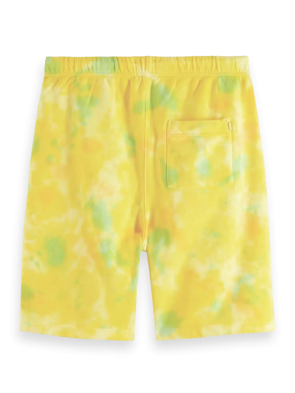 Relaxed Tie Dye Sweatshorts (Yellow) - S1733985743