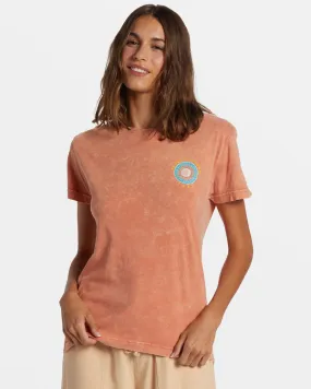 Roxy El Sol Y La Luna Tee-Apricot Brandy