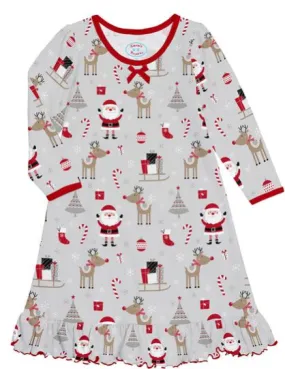 Sara’s Prints - Holiday Print Nightgown