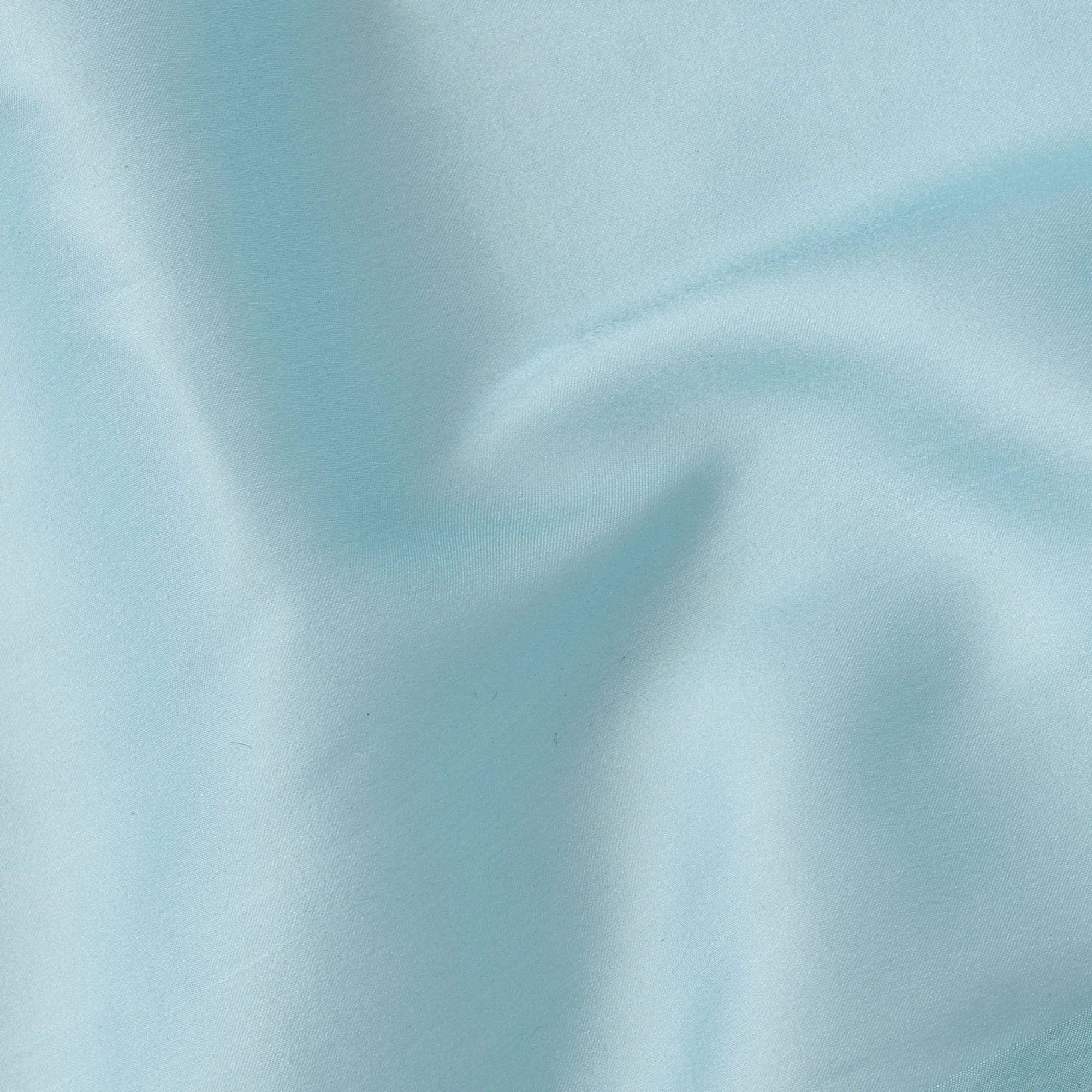 Sky Blue Plain Premium Tussar Silk Fabric