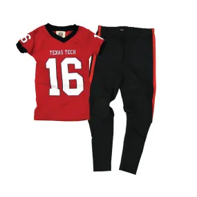 Texas Tech Red Raiders Kids SS Football Pajamas