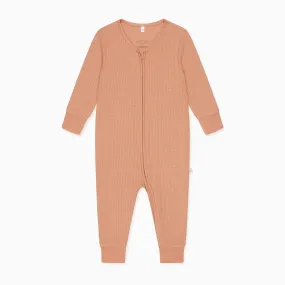 Waffle Clever Zip Snug Fit Pajamas