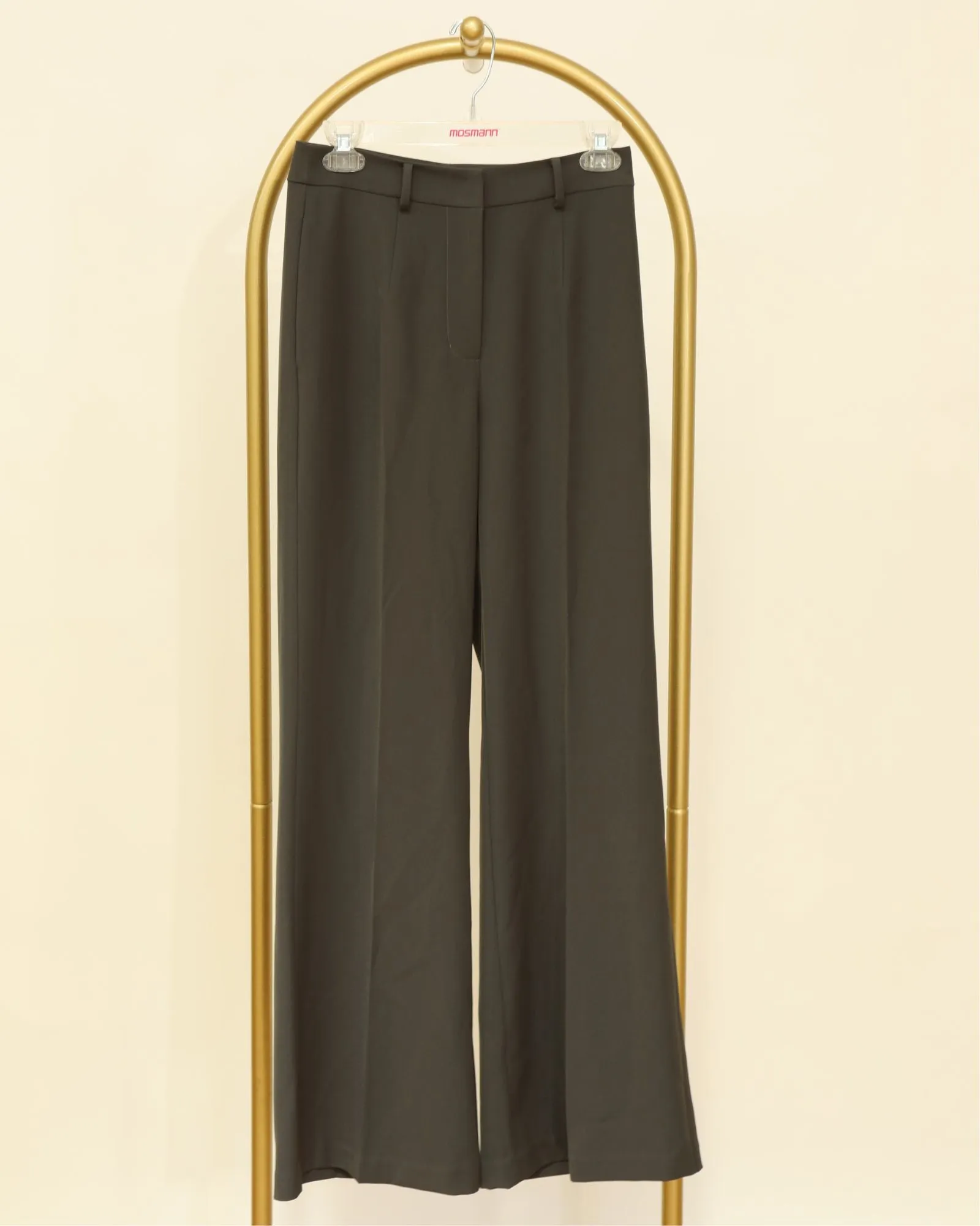 Wide Leg Pants - Charcoal