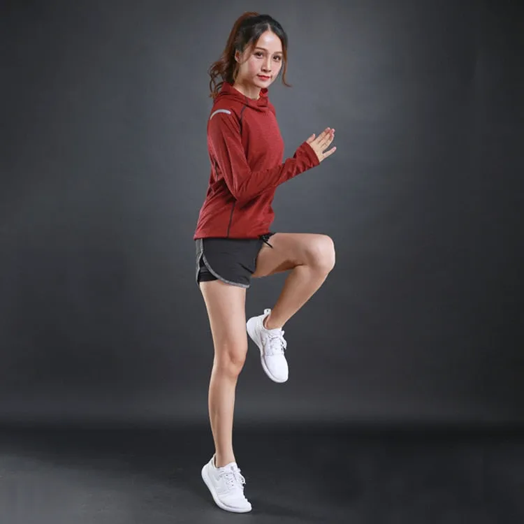 Women Gym Fitness Long Sleeves Quick Dry Breathable Shirts